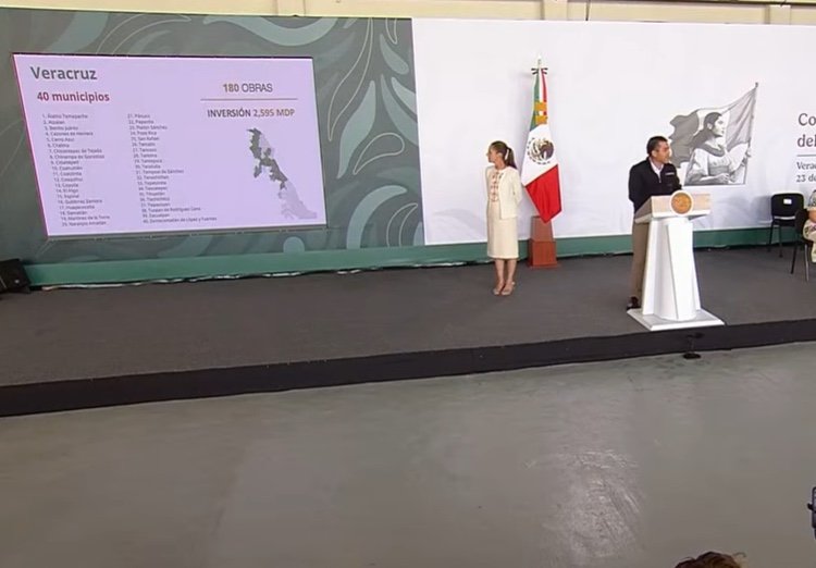 Más de 180 obras hidráulicas beneficiarán a 40 municipios de Veracruz Más de 180 obras hidráulicas beneficiarán a 40 municipios de Veracruz