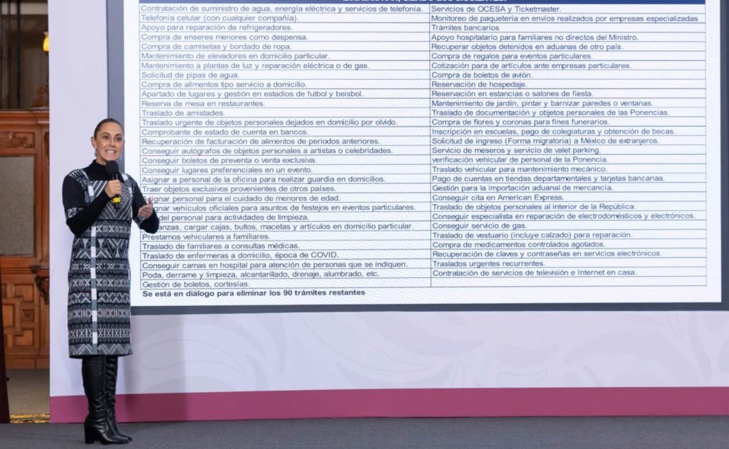 Sheinbaum exhibe gastos de la antigua SCJN Sheinbaum exhibe gastos de la antigua SCJN