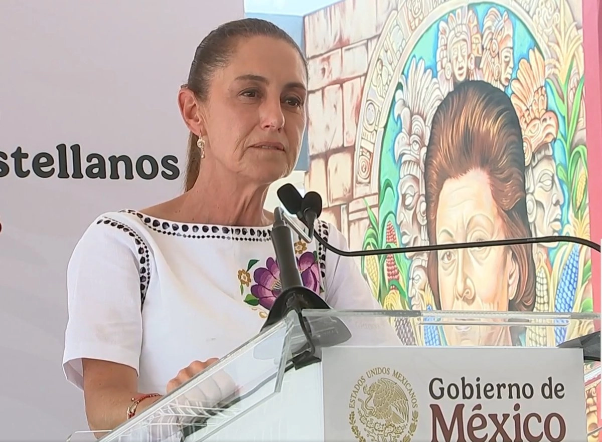 “Ningún gobierno extranjero le va a arrebatar la transformación al pueblo de México”: Sheinbaum “Ningún gobierno extranjero le va a arrebatar la transformación al pueblo de México”: Sheinbaum