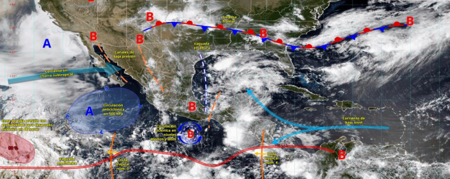Onda Tropical 4 traerá lluvias intensas aVeracruz: Conagua Onda Tropical 4 traerá lluvias intensas aVeracruz: Conagua