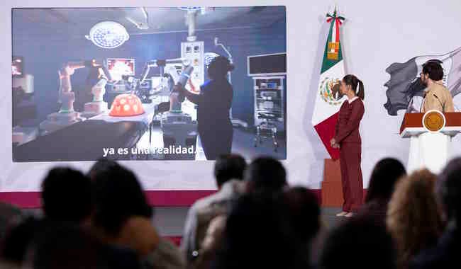 Gobierno de México innova y transforma la atención a la salud en el IMSS, ISSSTE e IMSS Bienestar con equipos modernos: Presidenta Gobierno de México innova y transforma la atención a la salud en el IMSS, ISSSTE e IMSS Bienestar con equipos modernos: Presidenta