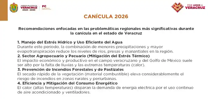 Periodo de canícula incrementa riesgo de incendios forestales y de pastizal en Veracruz Periodo de canícula incrementa riesgo de incendios forestales y de pastizal en Veracruz